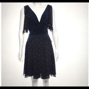 Z Spoke by Zac Posen Navy Fit-n-Flare Mini Dress